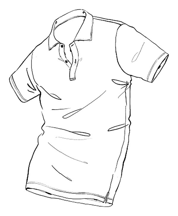 garment dyed short sleeve polo