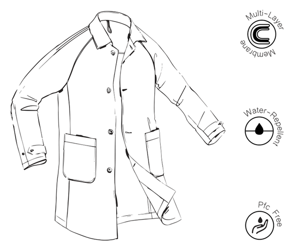 medio trench coat